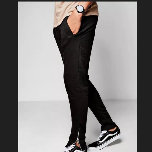 3/15$ Jack and Jones Black Jogger jeans - Picture 1 of 14